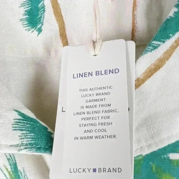 Lucky Brand Linen blend NWT Size XXL - Picture 7 of 7